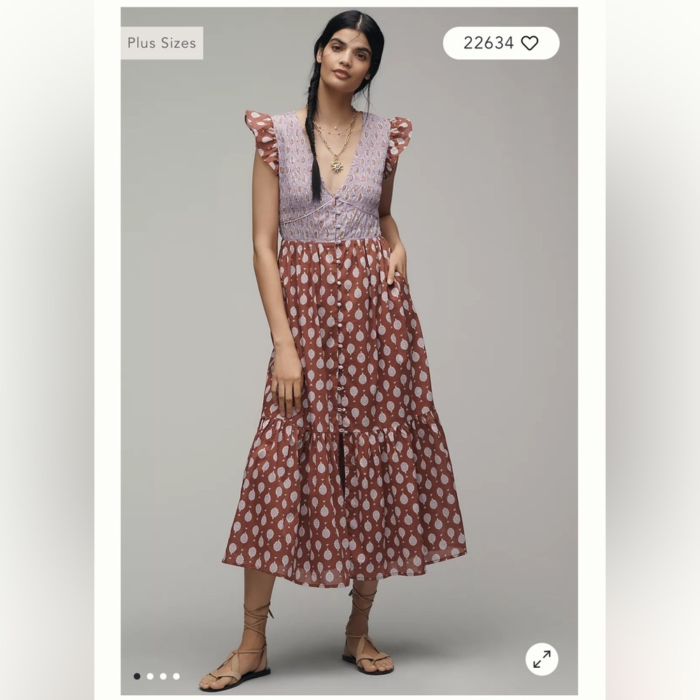 Peregrine midi dress